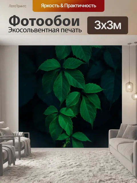Фотообои Зеленый