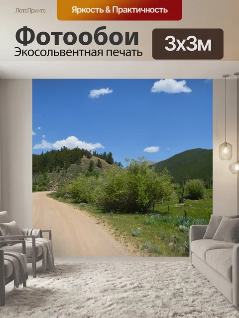 Фотообои Гравийная дорога