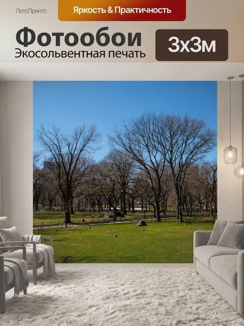 Фотообои Центральный парк, Нью-Йорк
