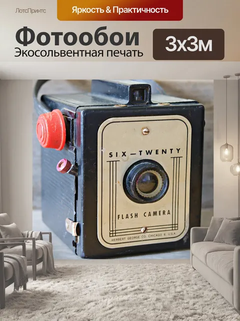 Фотообои старая камера