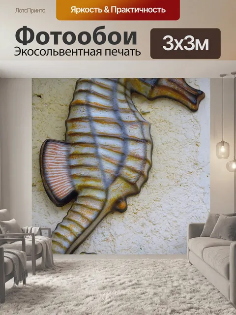 Фотообои Морской конек