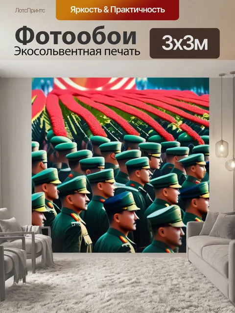 Фотообои с днем победы легкий