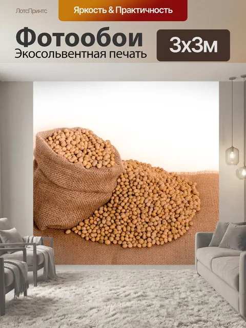 Фотообои Soybeans