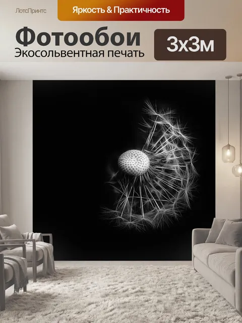 Фотообои Одуванчик