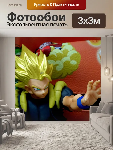 Фотообои Японское аниме манга фигурка модель