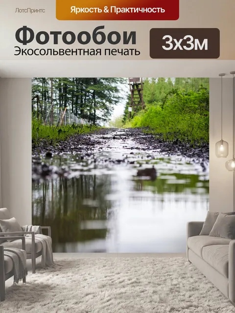 Фотообои Дождь