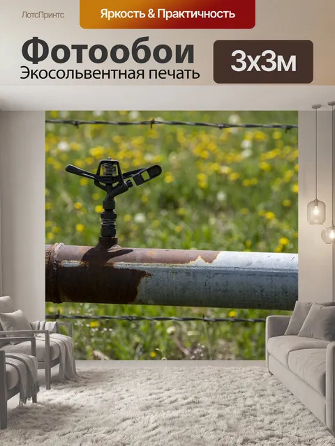 Фотообои спринклерная головка