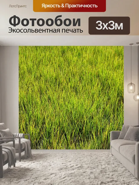Фотообои Болотная трава