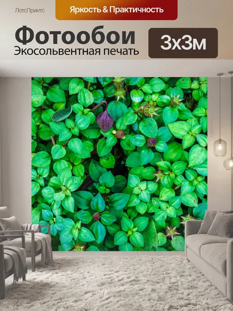 Фотообои Ландшафтный сад, лесной стиль