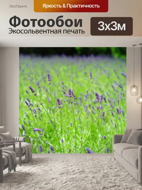 Фотообои Лаванда