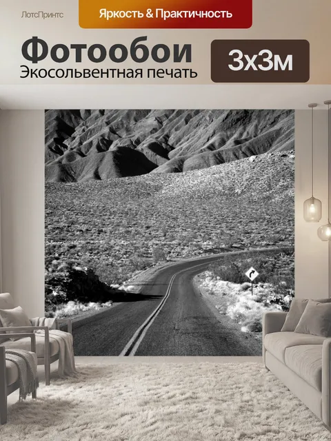 Фотообои Заброшенный Desert Road