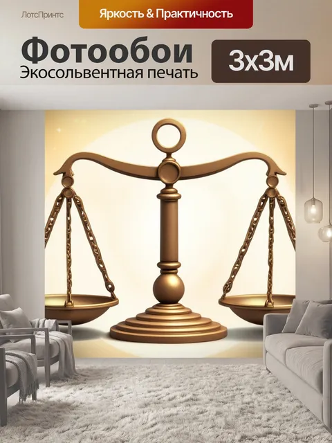 Фотообои весы