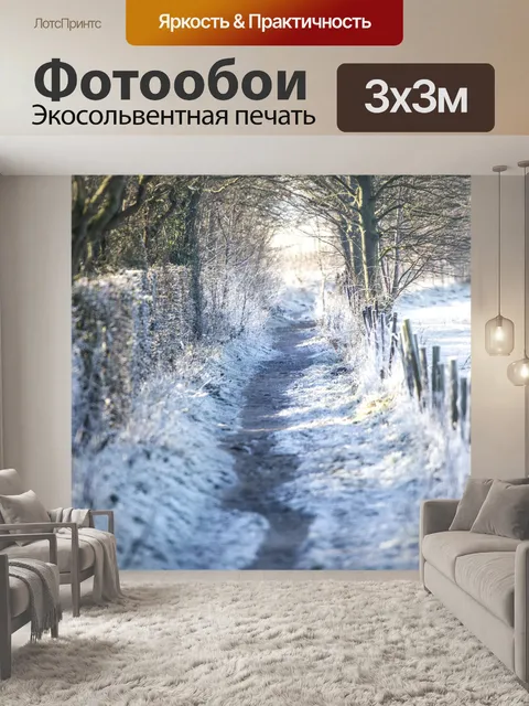 Фотообои Утренний мороз