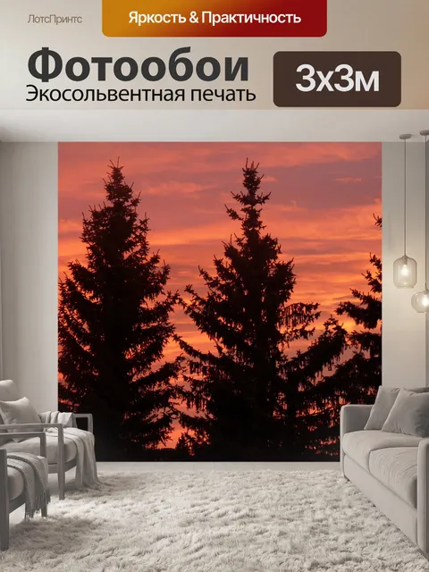 Фотообои Заход солнца