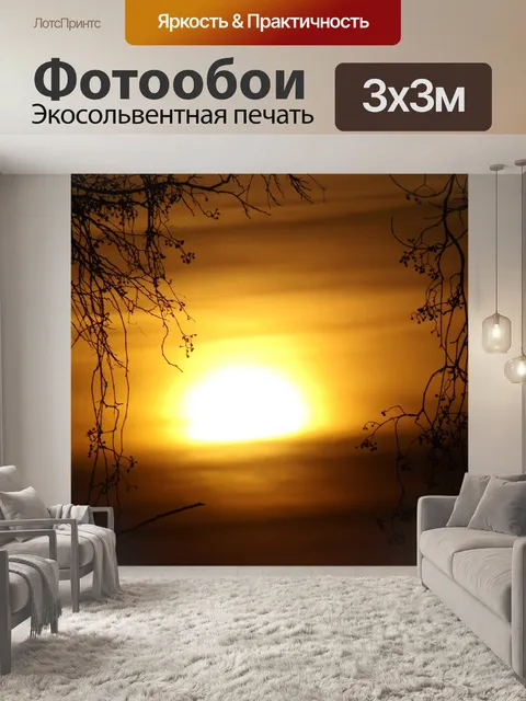 Фотообои Поднялся