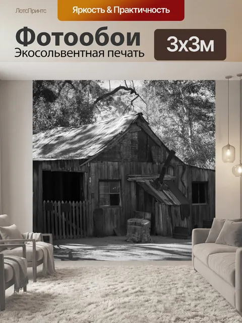 Фотообои Старый лачуга
