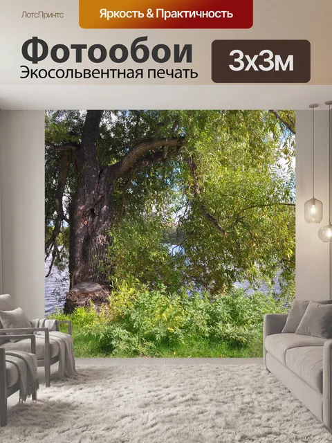 Фотообои Дерево в фоновом режиме