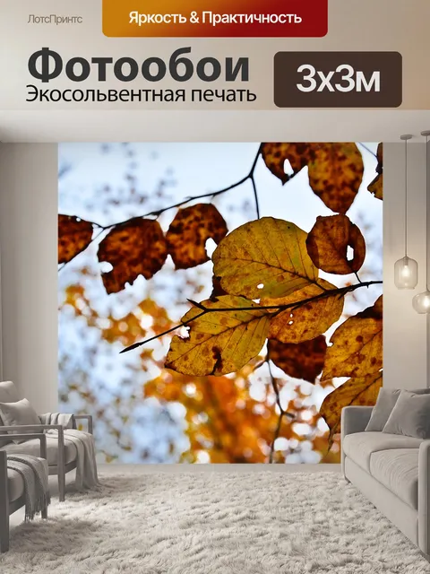 Фотообои Лист