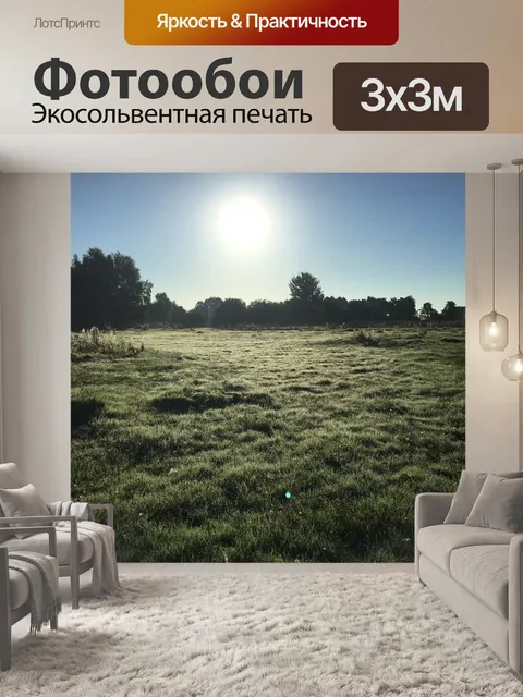 Фотообои Луг