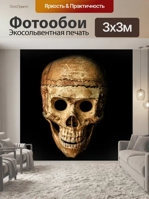 Фотообои Хэллоуин черепа