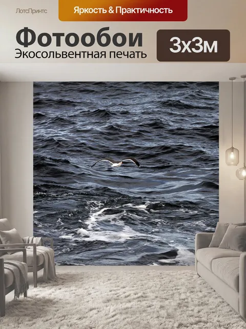 Фотообои Чайка За бурные воды