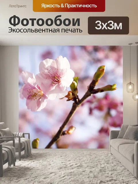 Фотообои Цветы