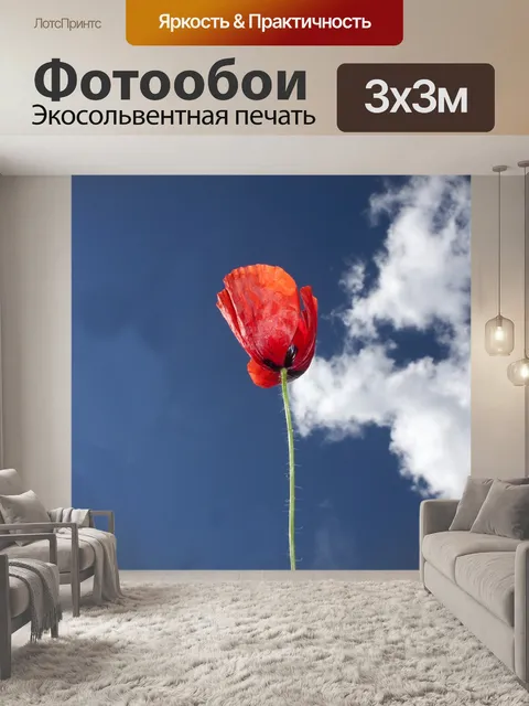 Фотообои Мак 2