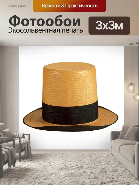 Фотообои Мужская шляпа
