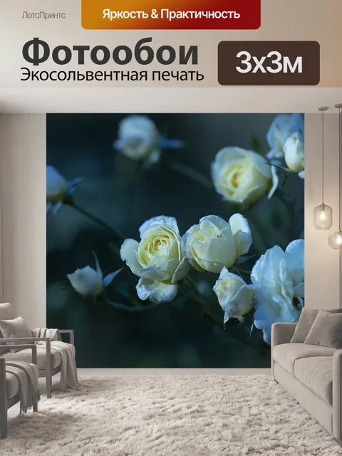 Фотообои Розы