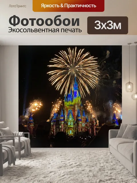 Фотообои Диснейленд