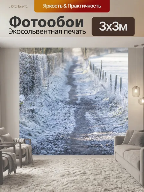 Фотообои Утренний мороз