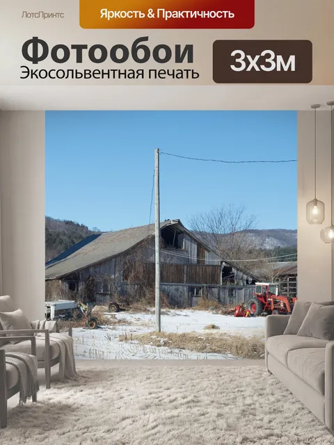 Фотообои Сарай