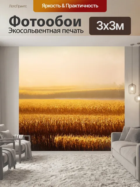 Фотообои сцена тихого утреннего безмолвия