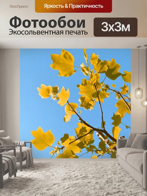 Фотообои Листья