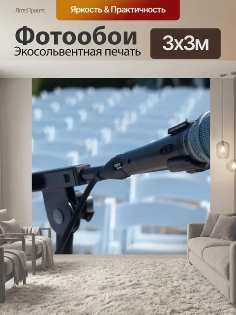 Фотообои Микрофон