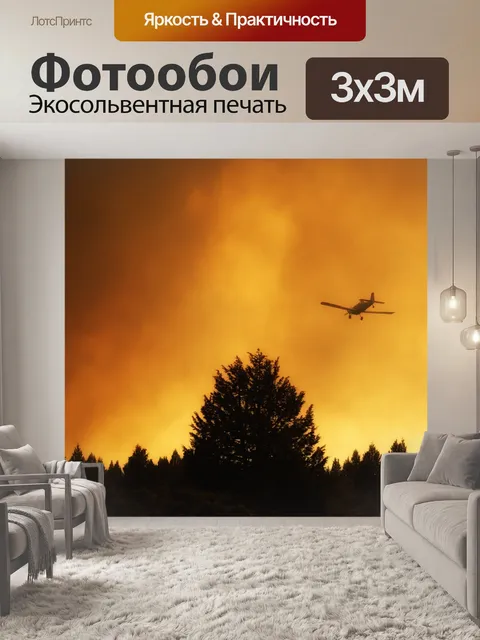 Фотообои Лесной пожар