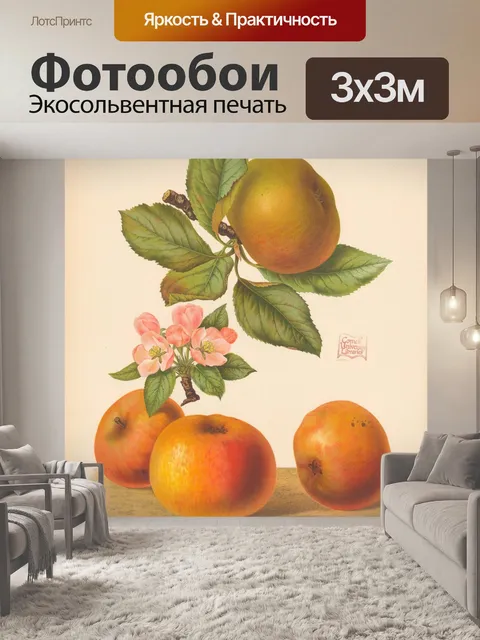 Фотообои Старинный фруктовый сад