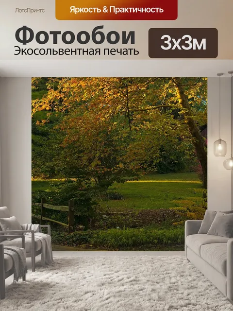 Фотообои Золотой час