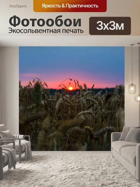 Фотообои Пшеница