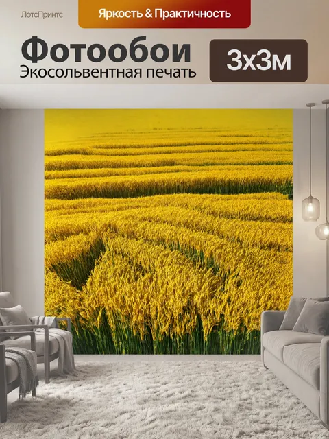 Фотообои на живописных холмах сунчхона