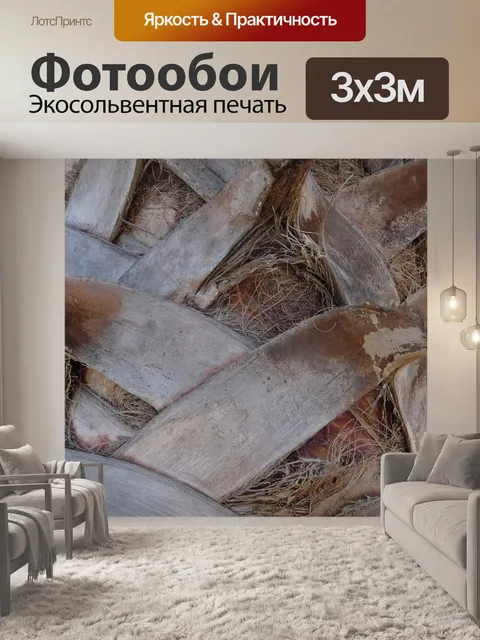 Фотообои Текстура пальмы