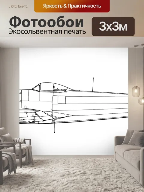 Фотообои Самолет