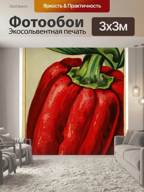 Фотообои Пакет семян урожая овощей