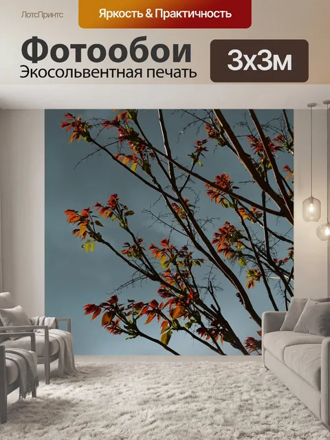 Фотообои Листья