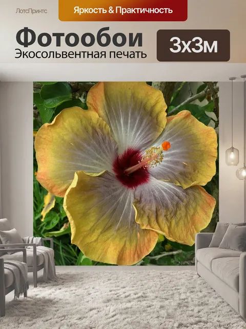 Фотообои Ibisco желтый