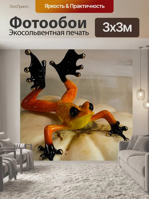 Фотообои Декоративная лягушка