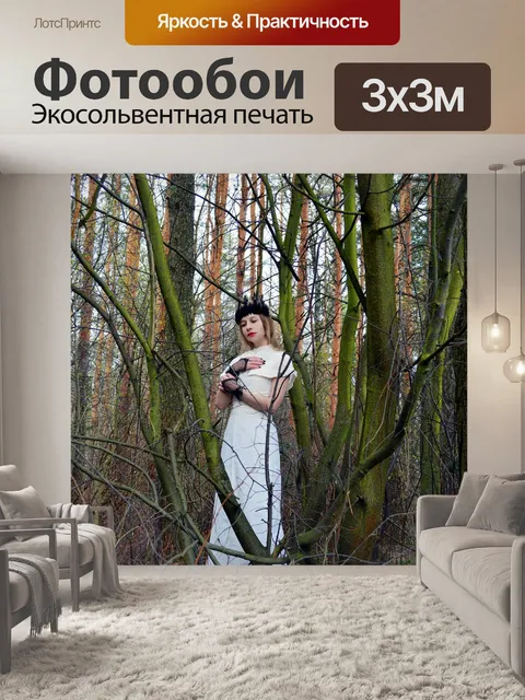 Фотообои Мрачный лес