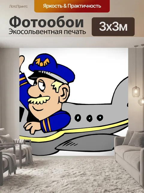 Фотообои Пилот
