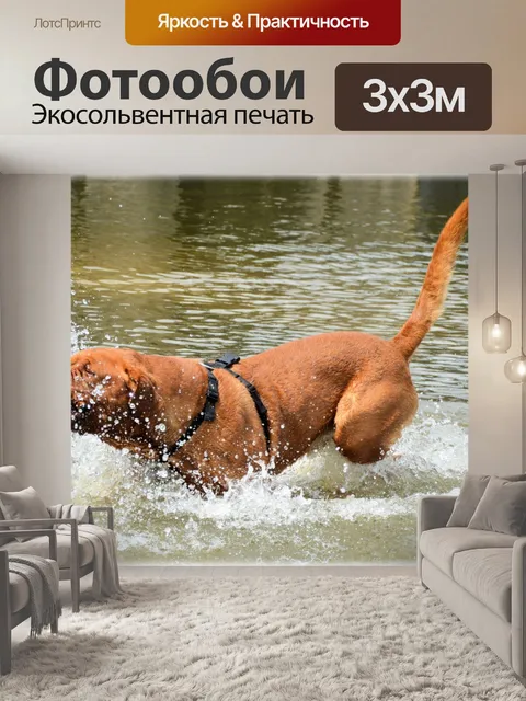 Фотообои Неспокойной водой 20