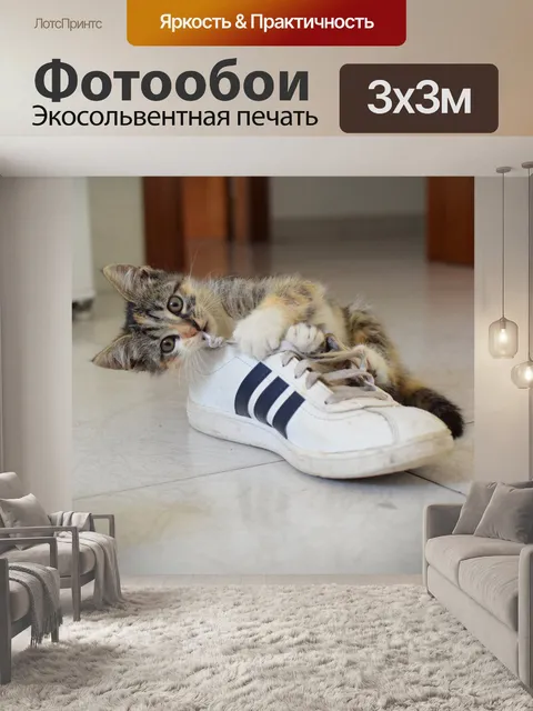 Фотообои Игра в кошки